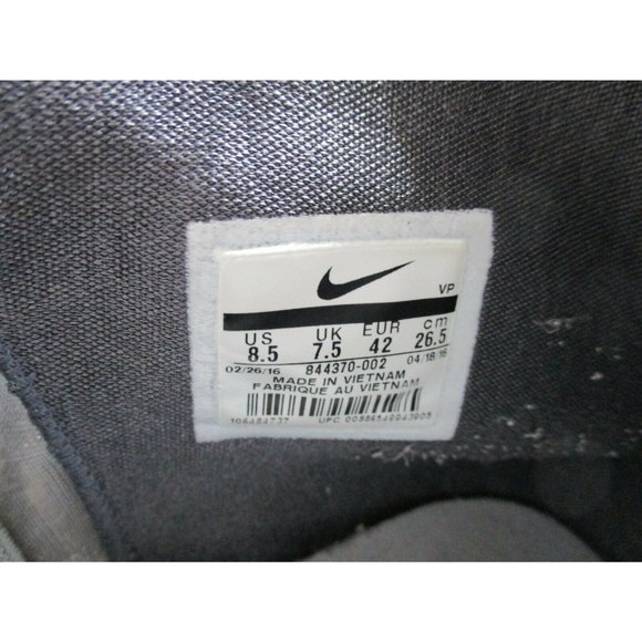 Nike Zoom Clear Out Men's Basketball Shoes SIZE 8.5 GREY/WHITE  Style 844370-002 - Picture 8 of 10